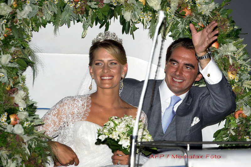 Printul Nicholas al Greciei si Tatiana au spus "Da" pe insula cu iasomii