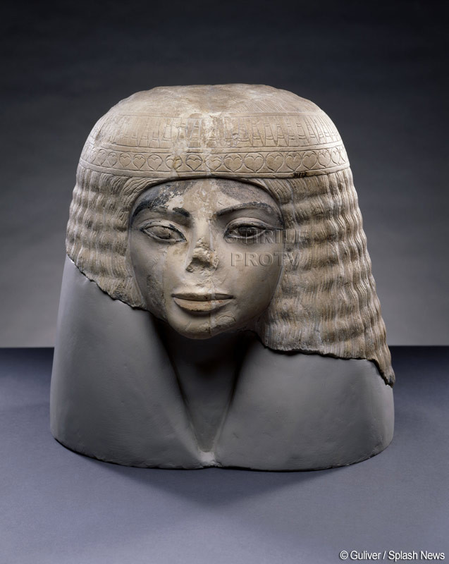 Chipul lui Michael, identic cu cel al unei statui vechi de 3.000 de ani