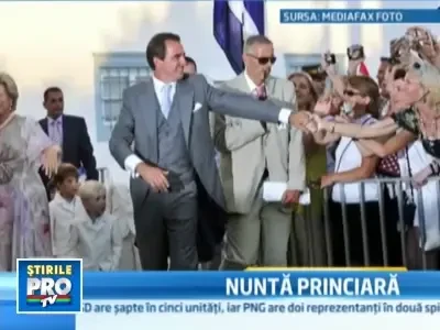 Printul Nicholas al Greciei si Tatiana au spus "Da" pe insula cu iasomii