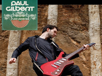 Chitaristul Paul Gilbert vine cu un nou concert in Romania
