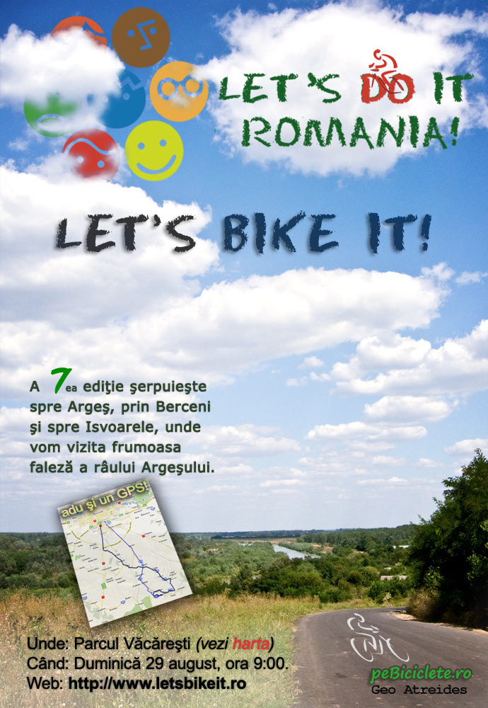 “Let’s Bike It” va invita la cartare pe biciclete!