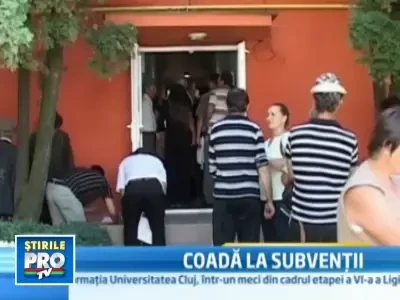 Aglomeratie cu scandal la APIA, in Bistrita Nasaud