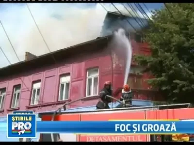 Incendiu in centrul Constantei