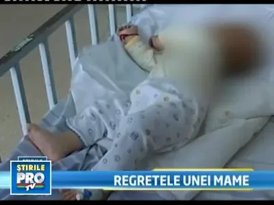 Tanara din Braila care si-a abandonat copilul s-a razgandit. Il vrea acasa