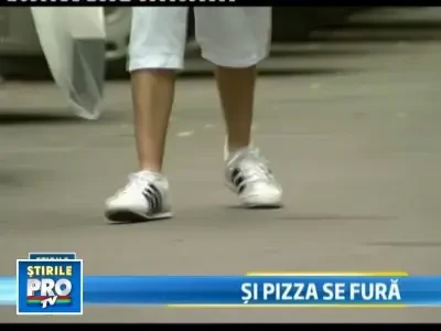 Culmea hotiei: au comandat pizza si au fugit cu mancarea!