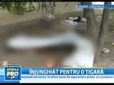 Un boschetar din Constanta si-a injunghiat mortal prietenul pentru tigari