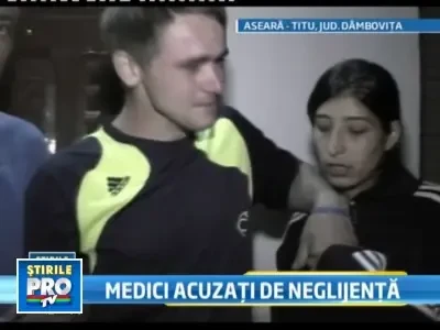 Si-au dus fetita la spital, dar s-au intors acasa cu certificatul de deces