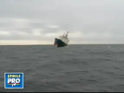 Nava turceasca, scufundata in Marea Neagra! 17 marinari, salvati