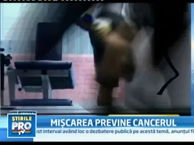 Faceti miscare! Sportul previne cancerul mamar si cel de colon