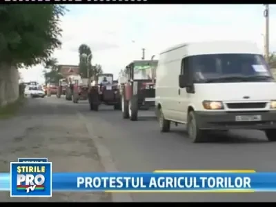Fermierii au iesit in strada. Disperati, cer subventii de la autoritati