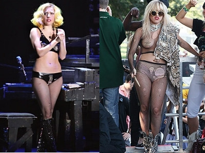 Lady GaGa de la grasa la slaba de sase ori intr-un singur an