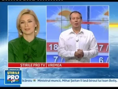 Vezi prognoza meteo pentru urmatoarele zile