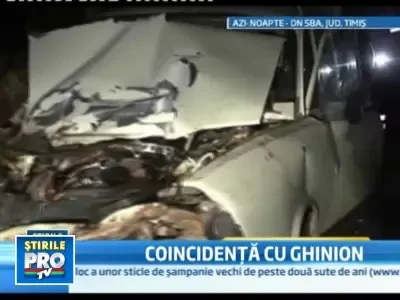 Doua accidente la aceeasi ora, langa Lugoj. Trei oameni au ajuns la spital