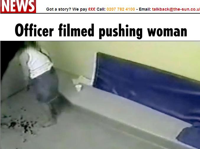 SOCANT! Un politist a batut mar o femeie, pentru ca dormea in masina