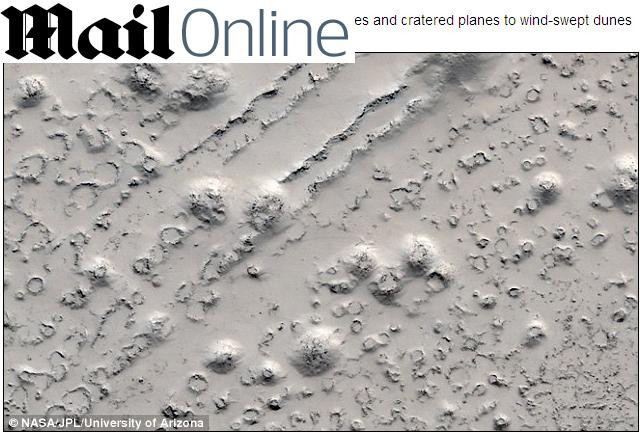 Uluitor! Extraterestrii au lasat un mesaj codificat pe Marte?