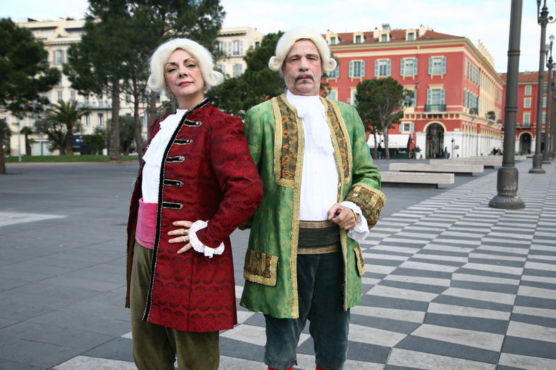 Gheorghe Visu a vizitat la Nisa expozitia de pictura a tatalui lui de Niro