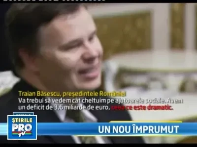 Basescu: In octombrie vom discuta un nou acord cu FMI