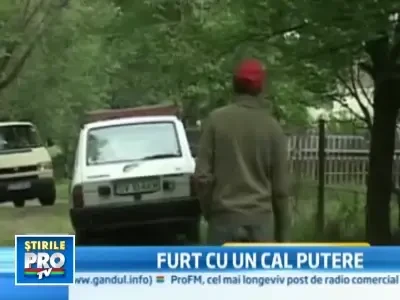 Masina furata cu un cal putere!