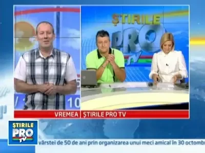 Prognoza meteo pentru urmatoarele trei zile