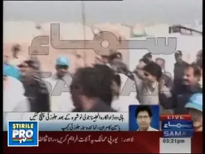 Angelina Jolie a vizitat sinistratii din Pakistan