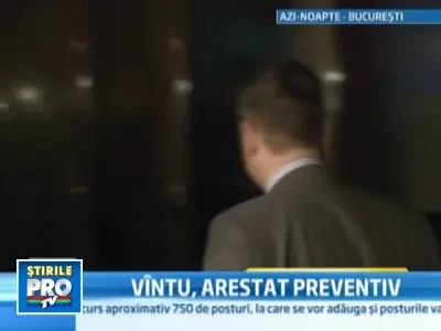 Sorin Ovidiu Vintu, arestat preventiv pentru 29 de zile