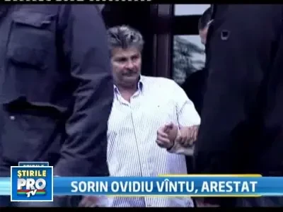 "Rusine, doamna!" Asta a strigat Vintu dupa ce a aflat ca este arestat