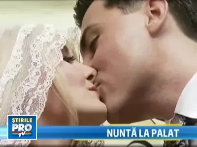 Nunta la Palat. Alina Sorescu a schimbat trei rochii de mireasa