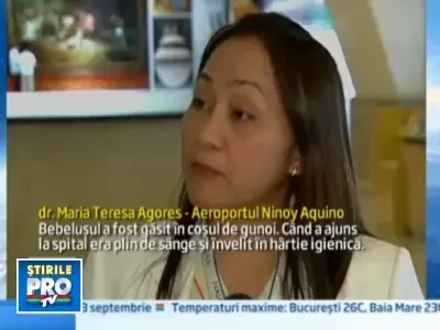 A nascut in avion si si-a abandonat copilul in toaleta aeronavei