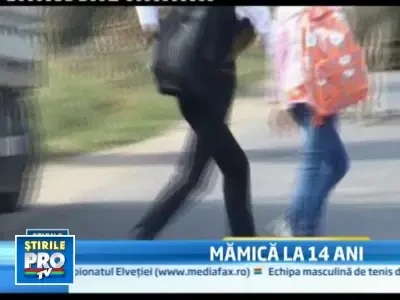 La 14 ani, a ratat prima zi de scoala pentru ca este gravida