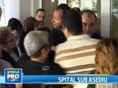 Revolta la Spitalul Judetean Braila. S-au folosit gaze lacrimogene