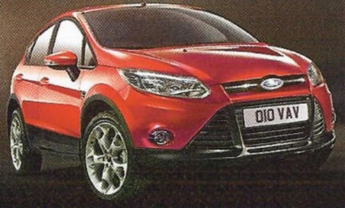 Cum va arata viitorul Ford fabricat in Romania! Foto fara camuflaj!