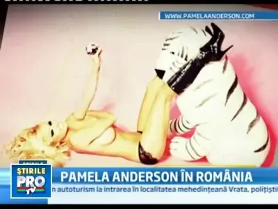Pamela Anderson, la Bucuresti!