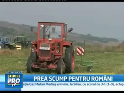 Extraterestrii cu OZN-uri, s-au intrebat taranii? Nu. Utilaje agricole