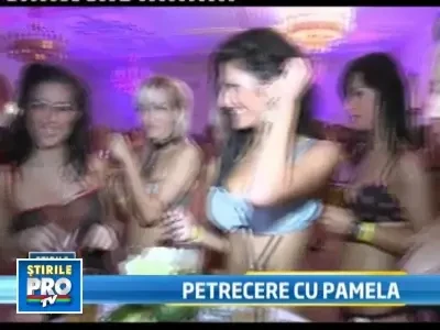 EXCLUSIV! Interviu cu Pamela Anderson la petrecerea de la Snagov