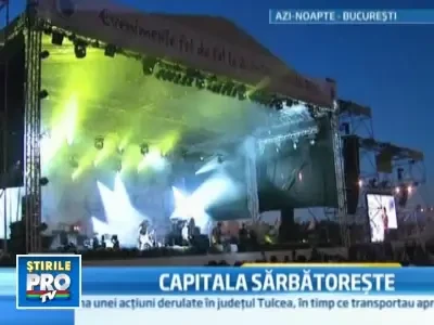 Noapte alba la Bucuresti, la cea de-a 551-a aniversare a orasului