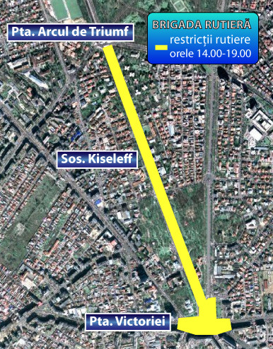Circulatie oprita 22 septembrie, Bucuresti