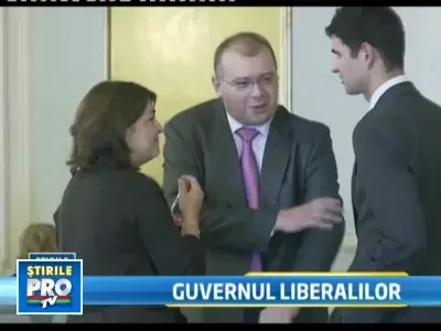 Guvernul liberalilor, cu Antonescu in frunte, validat cu scandal