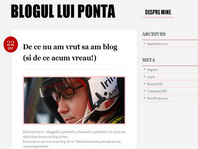 Victor Ponta si-a facut blog, sa-i dea replici acide lui Basescu