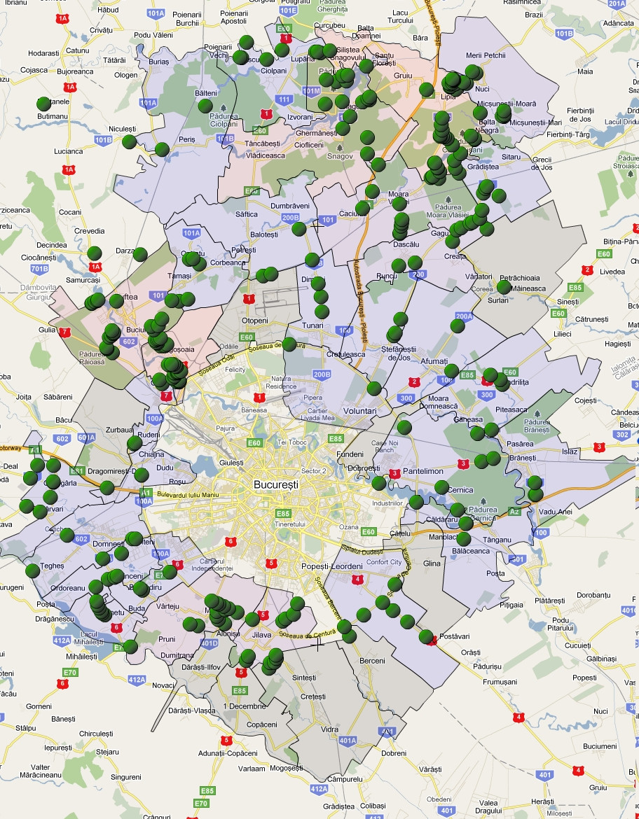 70% din suprafata tarii, cartata in cadrul proiectului Let's Do It, Romania