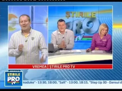 Prognoza meteo pentru urmatoarele trei zile