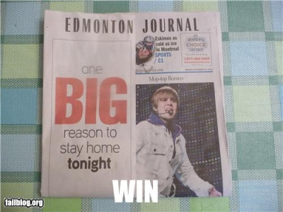 Justin Bieber se crede Kurt Cobain