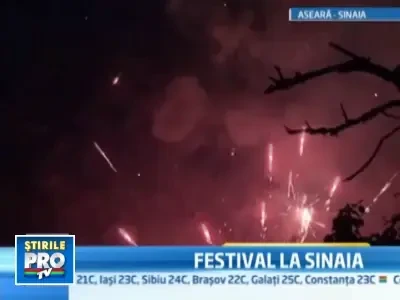 Festivalul Sinaia Forever asteapta in acest weekend zeci de mii de turisti