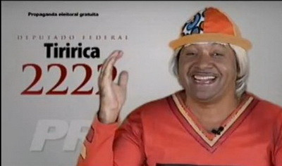 Tiririca, clovnul care vrea sa fie deputat din Parlamentul Braziliei