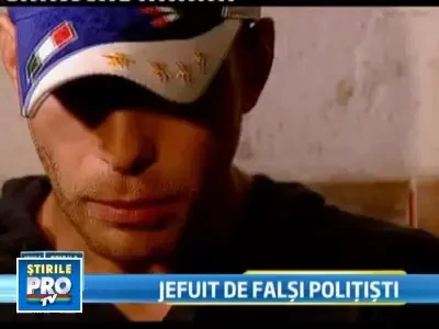 Falsi politisti l-au jefuit, adevaratii politistii l-au expediat
