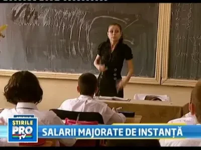 Profesorii castiga proces dupa proces in razboiul cu statul pentru salarii