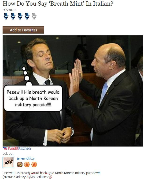 Au incurcat borcanele! Base confundat cu Papi Silvio!