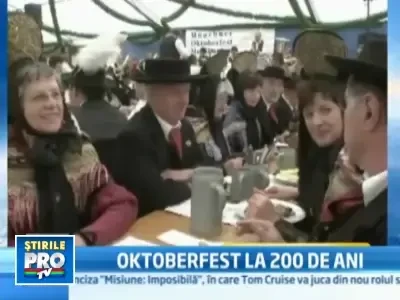 Oktoberfest, la moment aniversar! Se implinesc 200 de ani de la primul festival al berii
