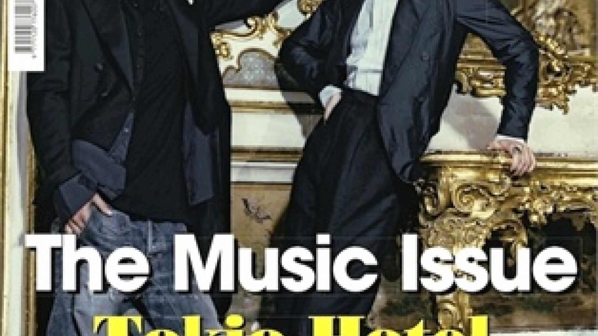 Bill si Tom Kaulitz de la Tokio Hotel, pe coperta revistei L'Uomo Vogue