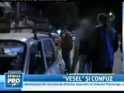 A pornit la drum cu masina, dar inainte si-a facut plinul cu vin!