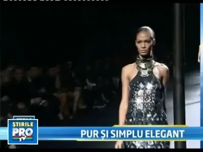 Eleganta desavasita: rochii din matase neagra de la Lanvin